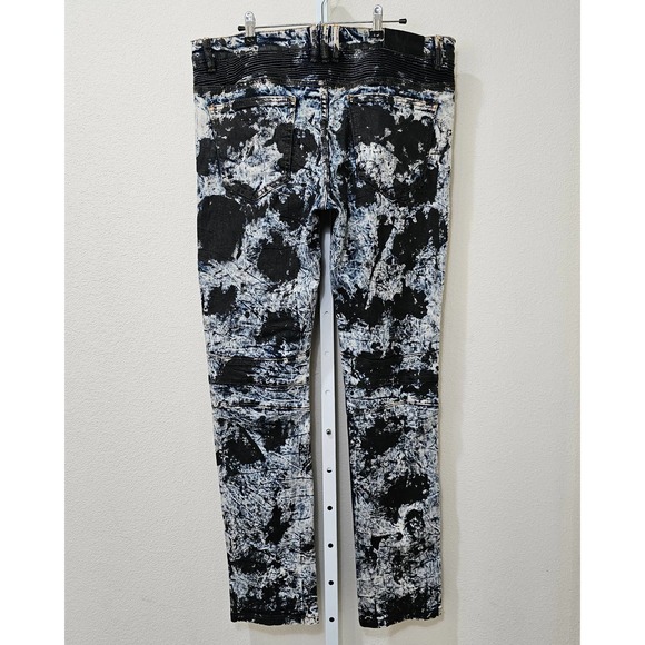 EMBELLISH NYC Men's Textured Button & Zipper Splash Denim Jeans Sz 36 - Picture 2 of 15